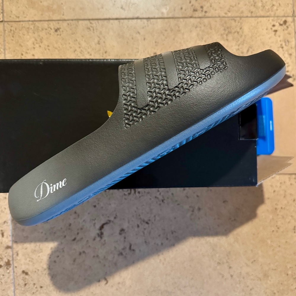 Adidas X Dime Limited Edition Slides Size 11 WM / 9 Men BRAND NEW